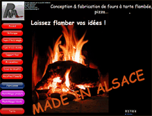 Tablet Screenshot of fourtarteflambee.eu